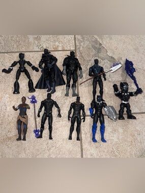 Black Panther Action Figure Lot